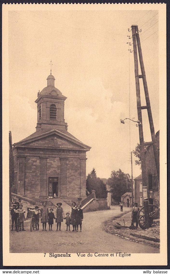 +++ CPA - SIGNEULX - Musson - Vue Du Centre Et Eglise - Carte Animée   // - Musson