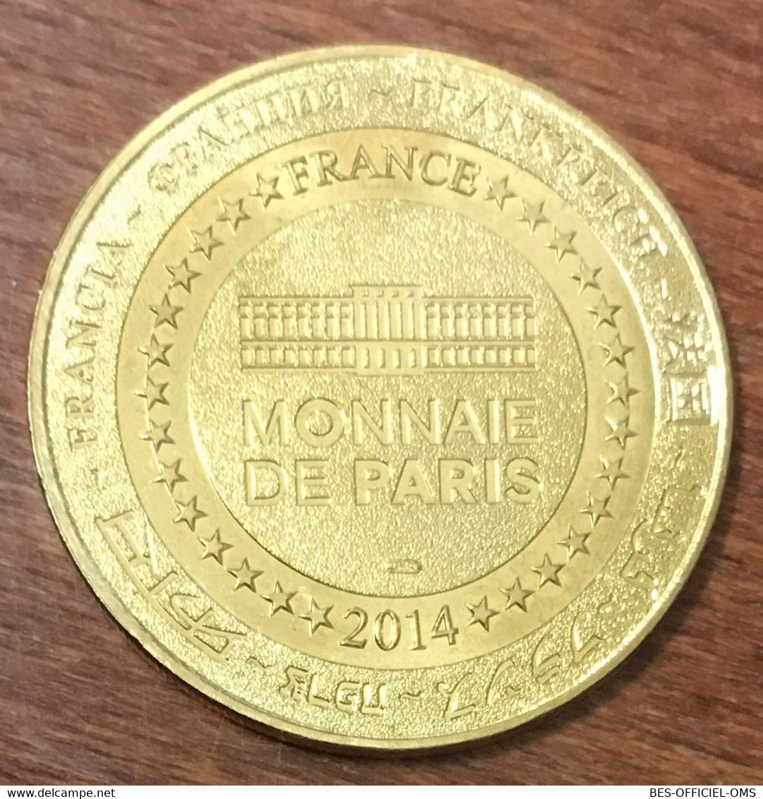 24 CHÂTEAU DE CASTELNAUD L'ARCHER MÉDAILLE SOUVENIR MONNAIE DE PARIS 2014 JETON TOURISTIQUE MEDALS TOKENS COINS - 2014