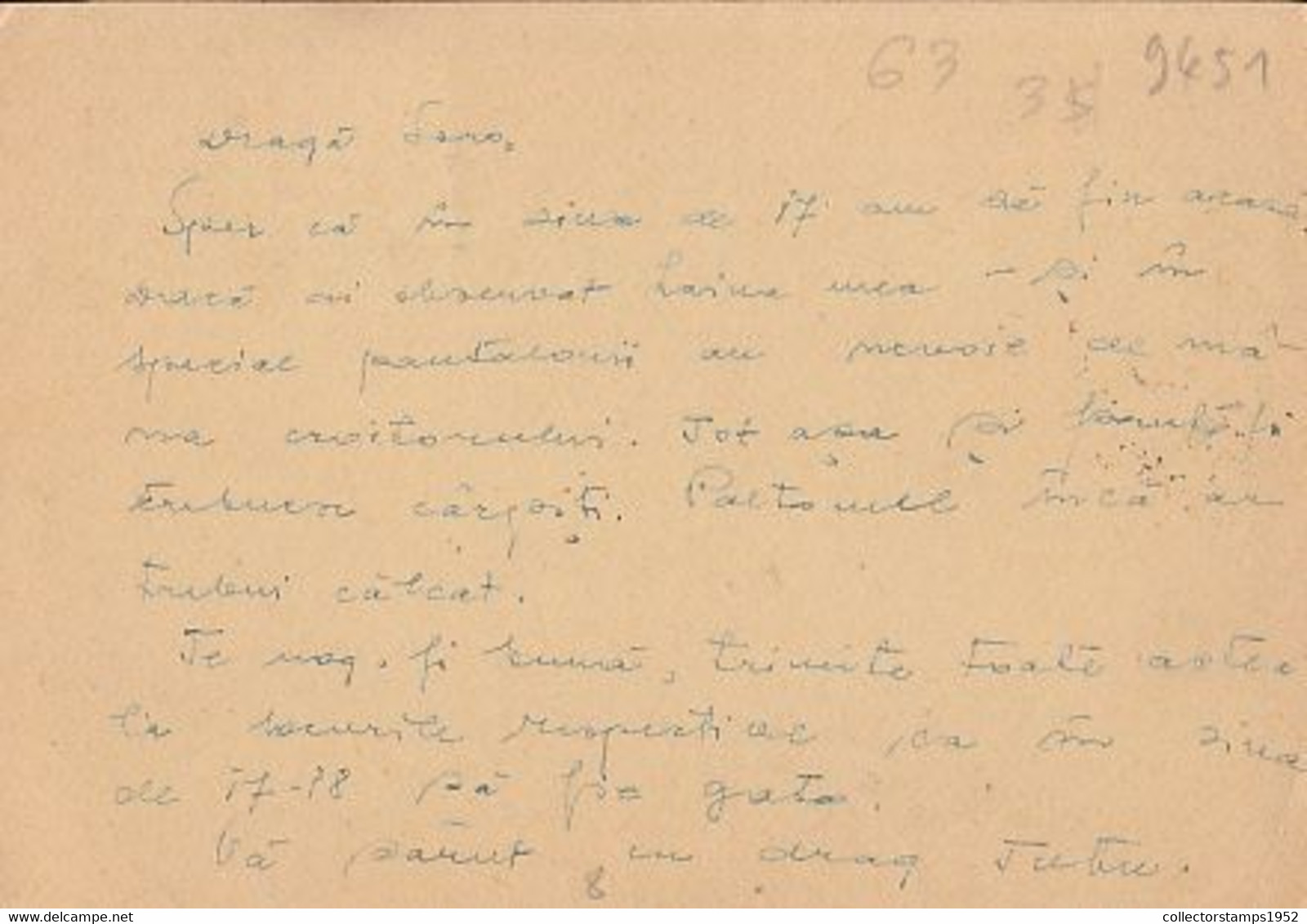 93080- KING MICHAEL POSTCARD STATIONERY, WW2, CENSORED BOTOSANI NR 6, STAMP, 1944, ROMANIA - World War 2 Letters
