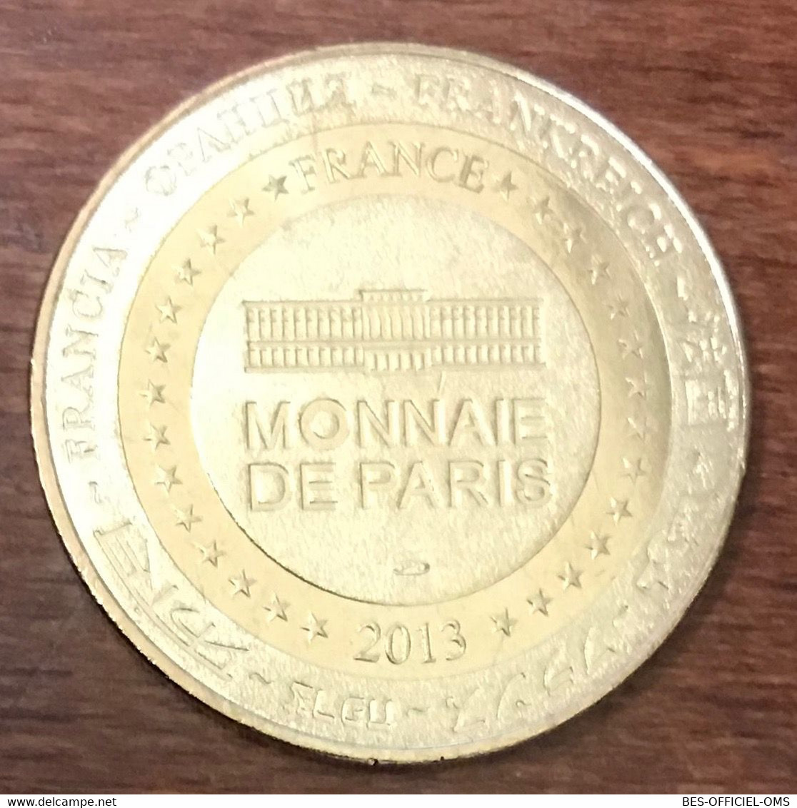 24 LES JARDINS DU MANOIR D'EYRIGNAC MEDAILLE SOUVENIR MONNAIE DE PARIS 2013 JETON TOURISTIQUE MEDALS COINS TOKENS - 2013