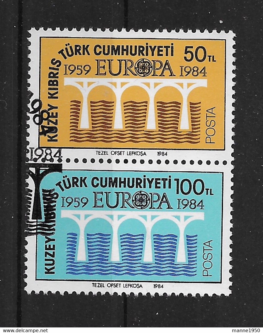 Zypern (Türkei) 1984 Europa/Cept Mi.Nr. 142/43 Gestempelt - Oblitérés