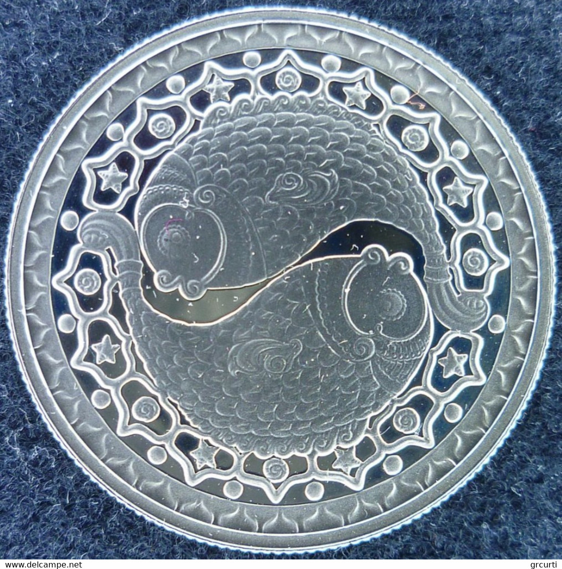 Belarus - 1 Rouble 2009 - Zodiac: Pisces - KM# 315 - Wit-Rusland