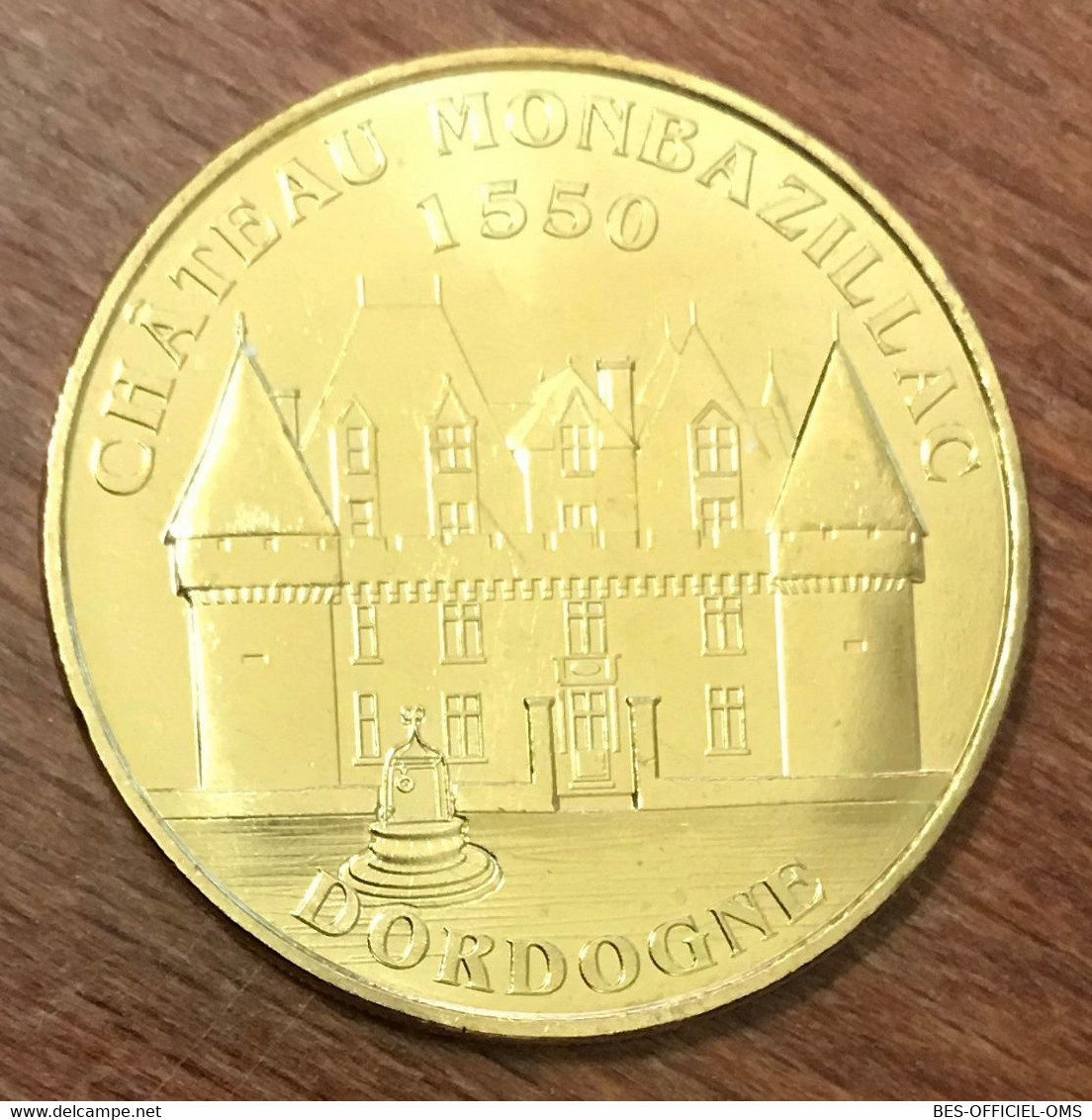 24 CHÂTEAU DE MONBAZILLAC MEDAILLE SOUVENIR MONNAIE DE PARIS 2018 JETON TOURISTIQUE MEDALS COINS TOKENS - 2018