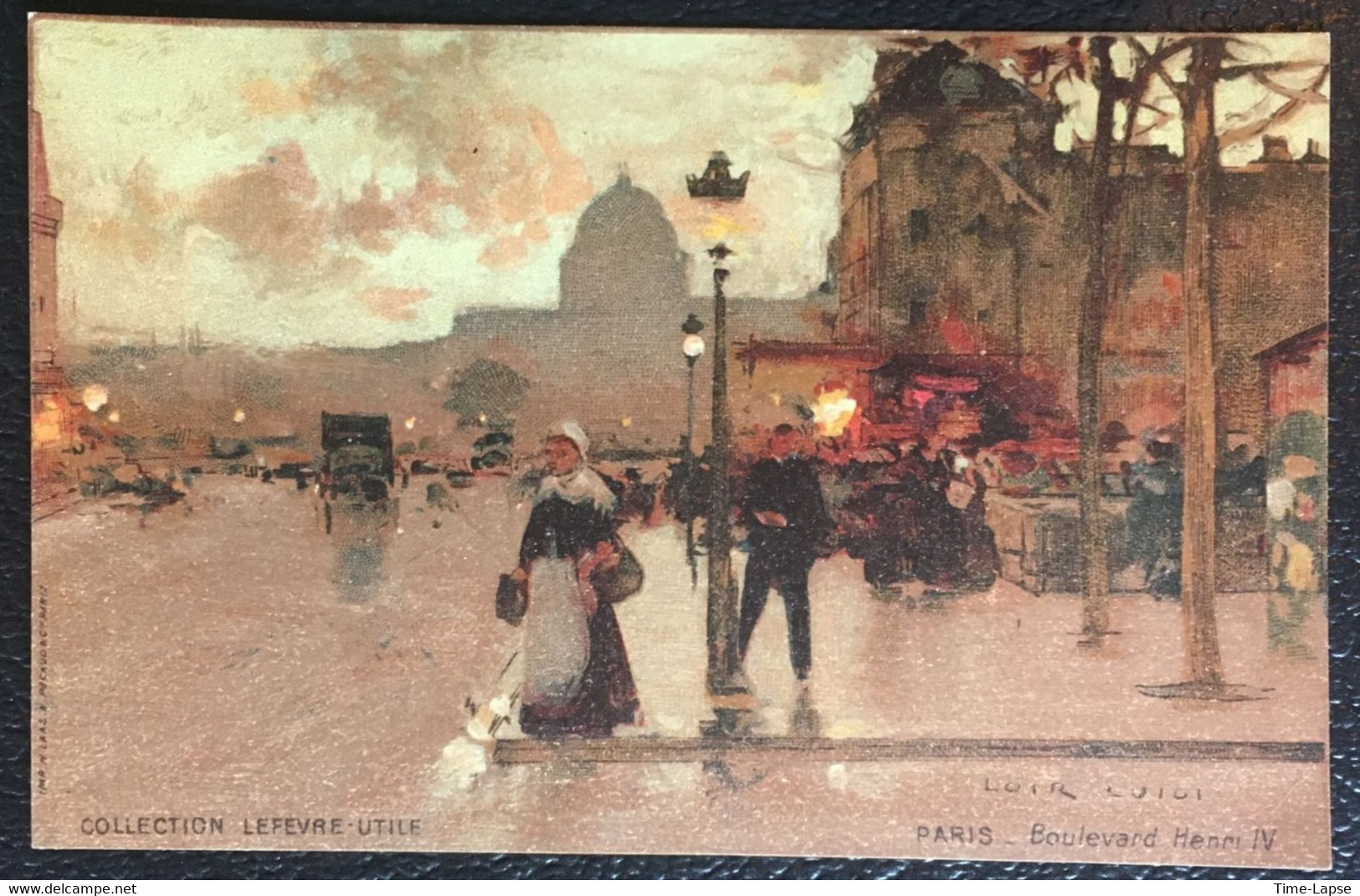 PARIS - Boulevard Henri IV - LOIR LUIGI En Parfait état - Collection Lefevre-Utile - Loir