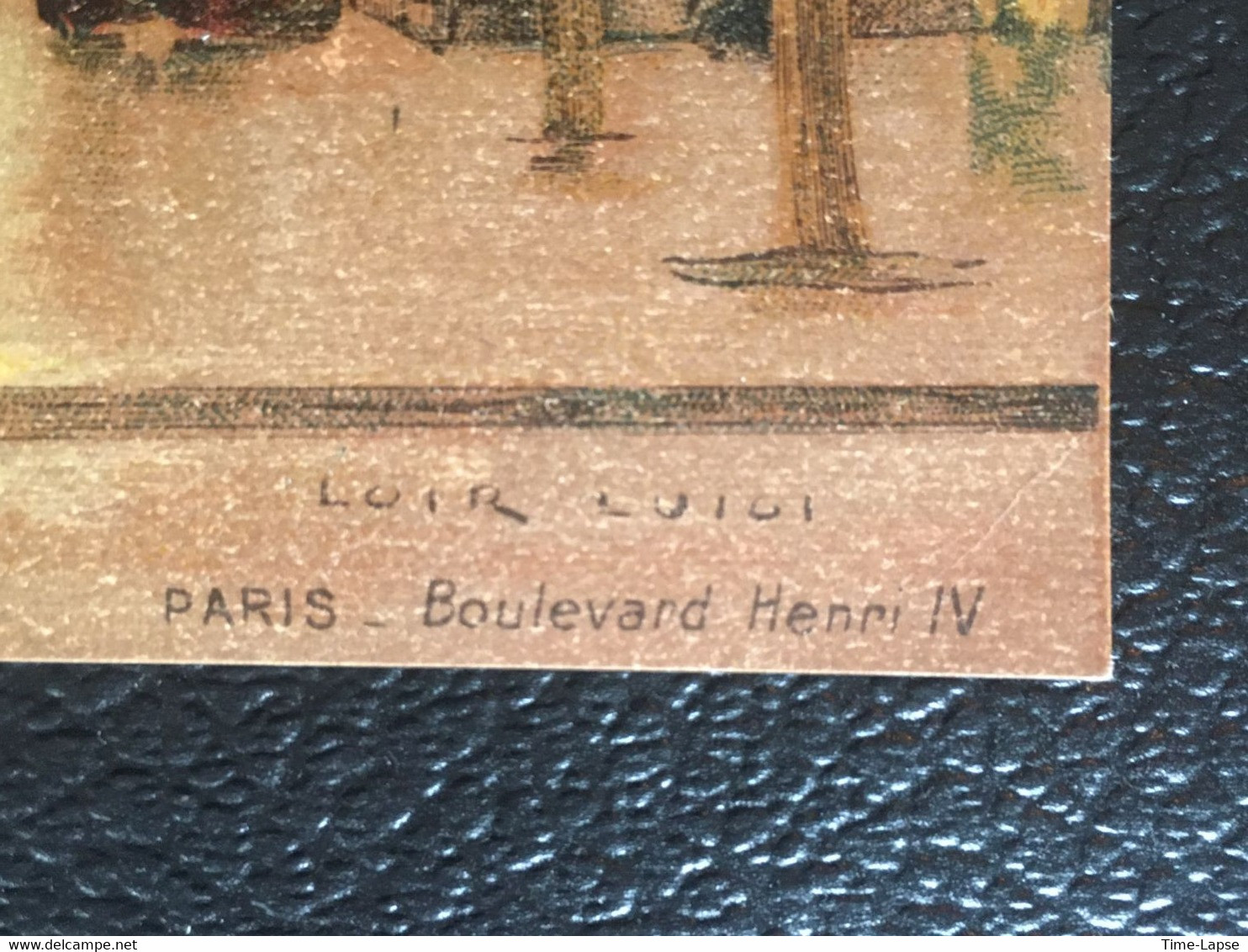 PARIS - Boulevard Henri IV - LOIR LUIGI En Parfait état - Collection Lefevre-Utile - Loir