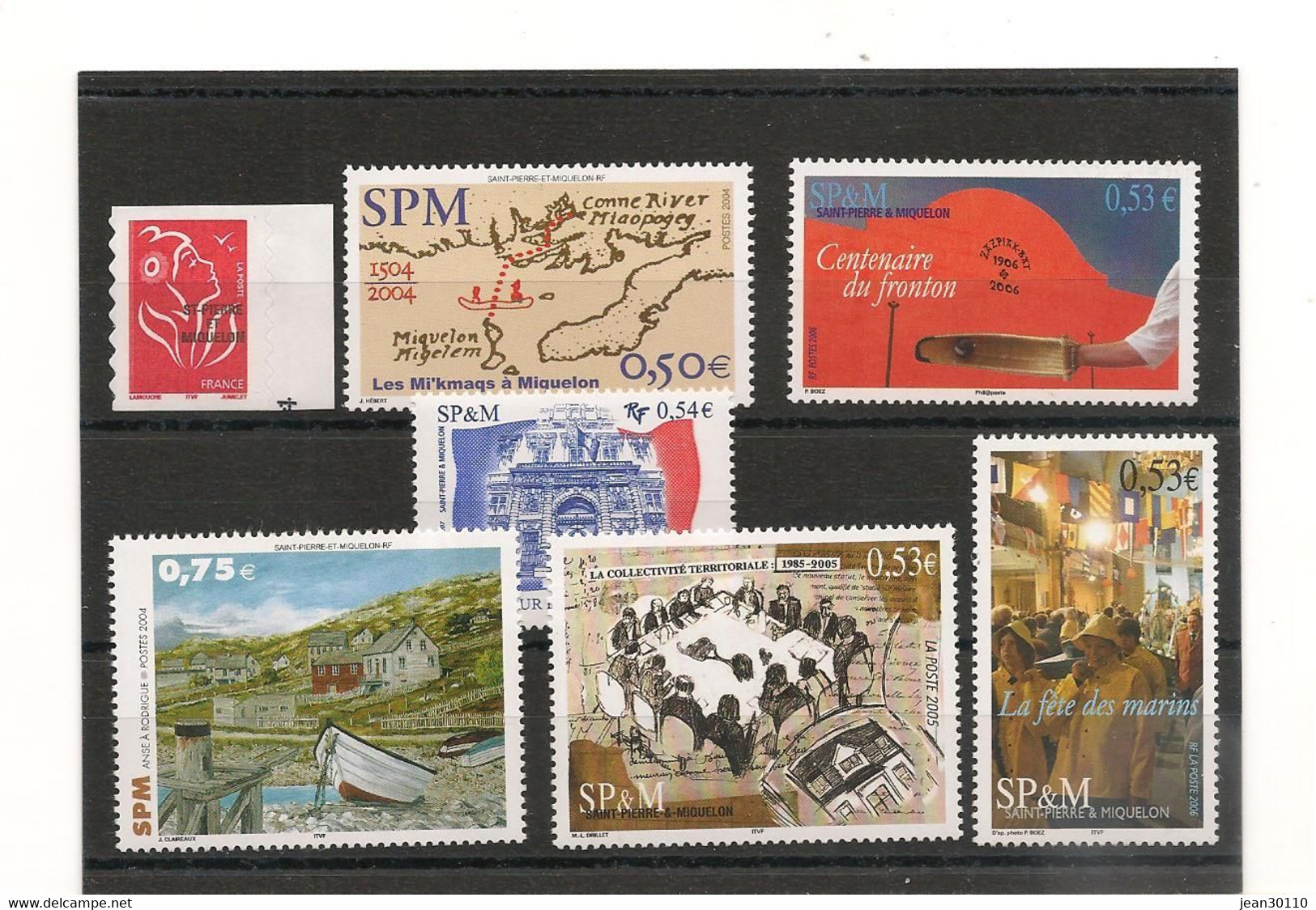 S.P.M. ANNÉES 2004/2006   LOT** Côte : 13,40 € - Unused Stamps