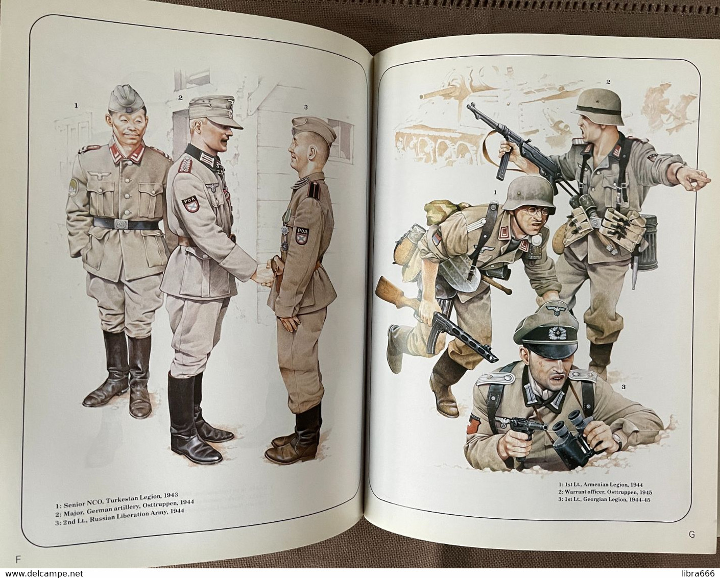 Foreign Volunteers of the Wehrmacht 1941-45 - Osprey Military - "Men-At-Arms Series 147"