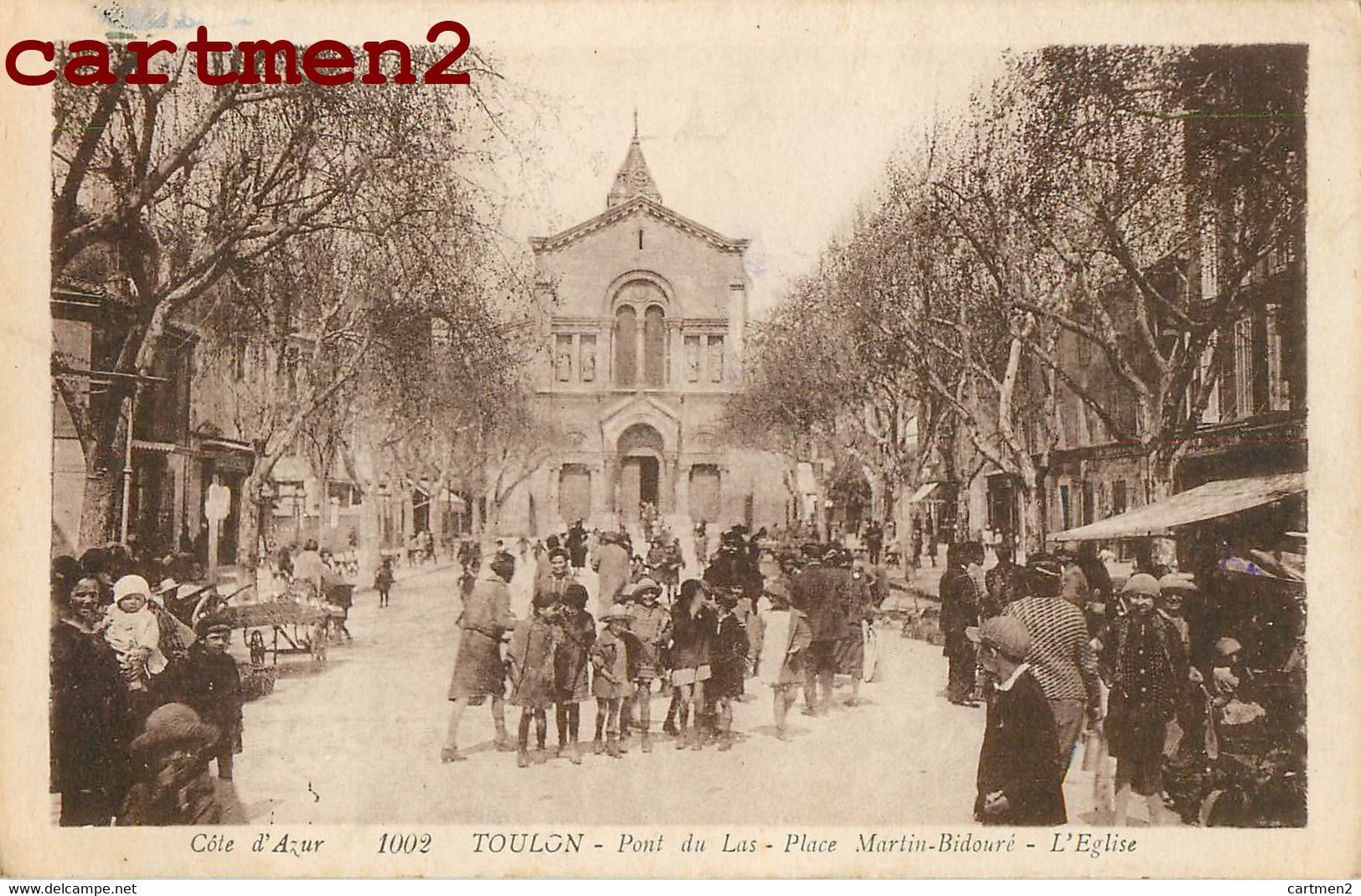 TOULON PONT DU LAS MARTIN-BIDOURE L'EGLISE 83 VAR - Toulon