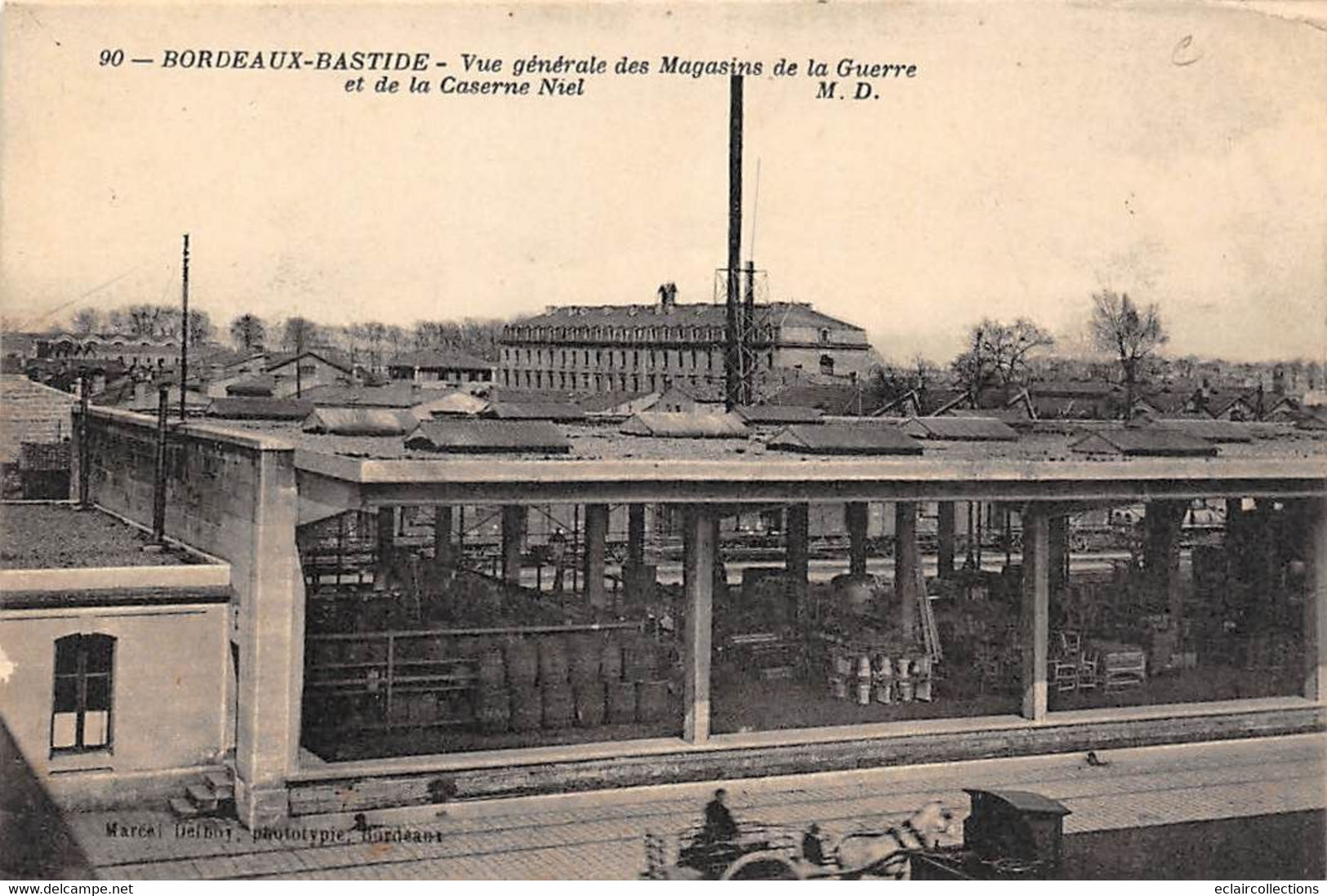 Bordeaux. Bastide         33      Vue Générale Des Magasins De La Guerre     (voir Scan) - Bordeaux