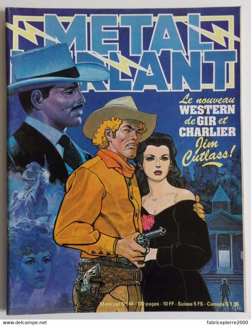 METAL HURLANT 44 - Gir Crespin Sire Ceppi Lob Hermann Clerc PARFAIT ETAT - Métal Hurlant