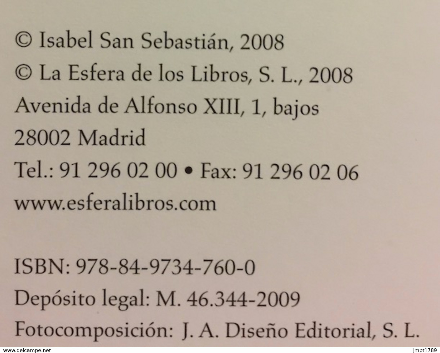 Astur. Isabel San Sebastián. Ed. La Esfera De Los Libros, 2008 (en Español). - Acción, Aventuras