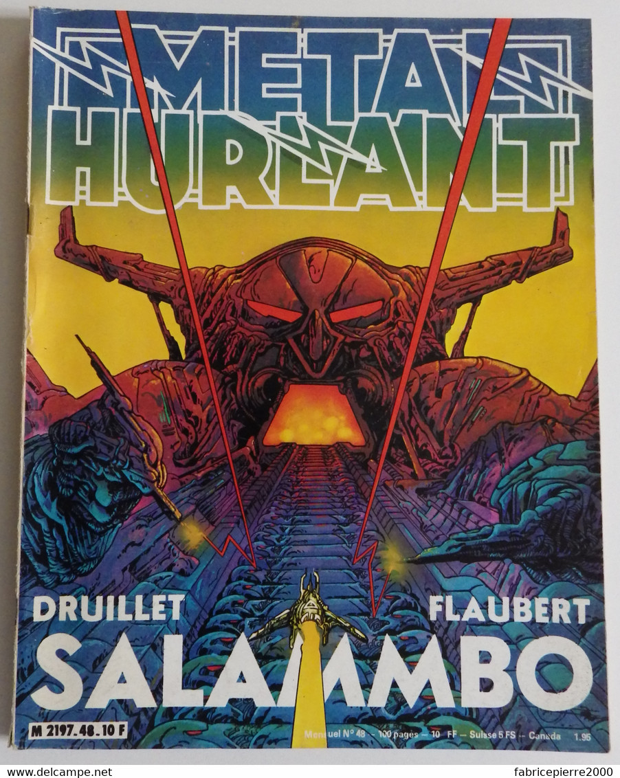 METAL HURLANT 48 - Schuiten Montellier Corben Lob Druillet Romain Crespin Romain EXCELLENT ETAT - Métal Hurlant