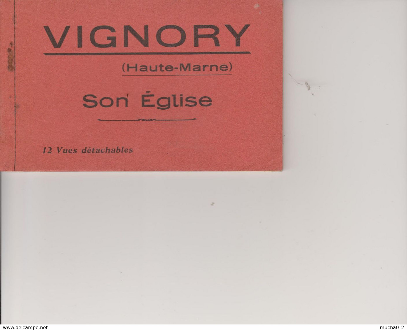 52 - VIGNORY - BLOC DE 12 CARTES DIFFERENTES - EGLISE - LAVOIR - ETANG - ETC - Vignory