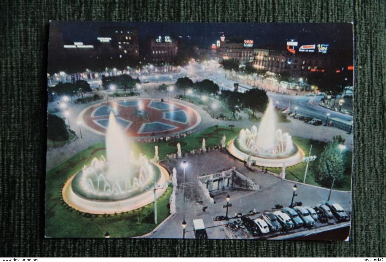 BARCELONA - Place De CATALOGNE, 1962. - Barcelona