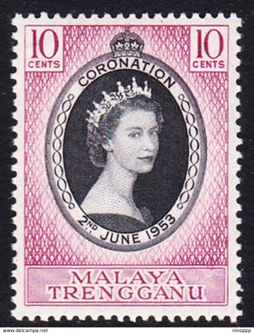 Malaysia-Trengganu SG 88 1953 Coronation, Mint Never Hinged - Trengganu