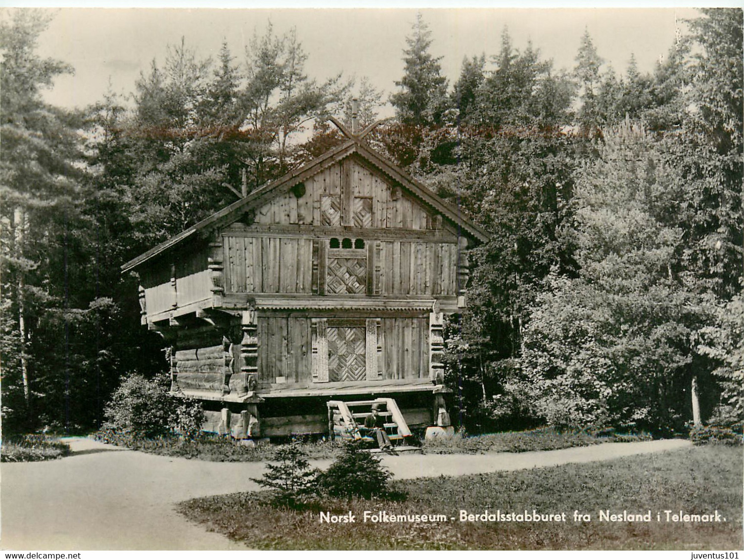 CPSM Norsk Folkemuseum-Berdalsstabburet Fra Nesland I Telemark   L222 - Noruega