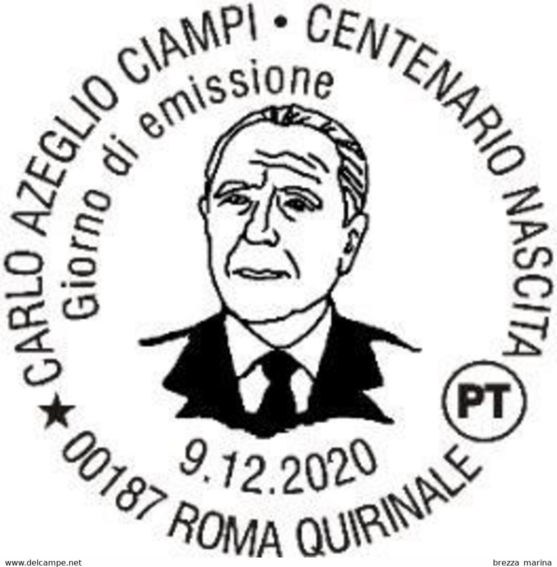 Nuovo - MNH - ITALIA - 2020 - 100 Anni Della Nascita Di Carlo Azeglio Ciampi (1920-2016), Presidente – Ritratto – B - 2011-20:  Nuevos