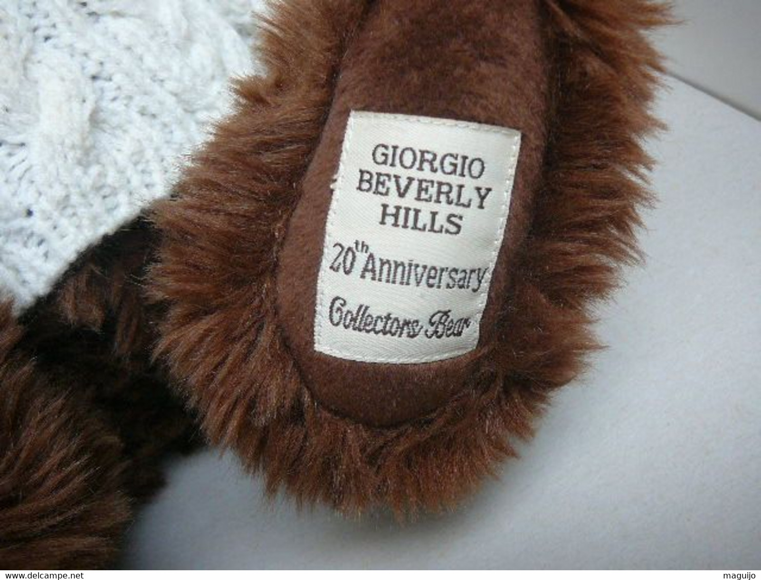 GIORGIO BEVERLY HILLS" OURS  COLLECTOR 20 Th ANNIVERSARY  ( Allez Voir Les AUTRES  ) LIRE  ET VOIR !! - Osos Perfumados