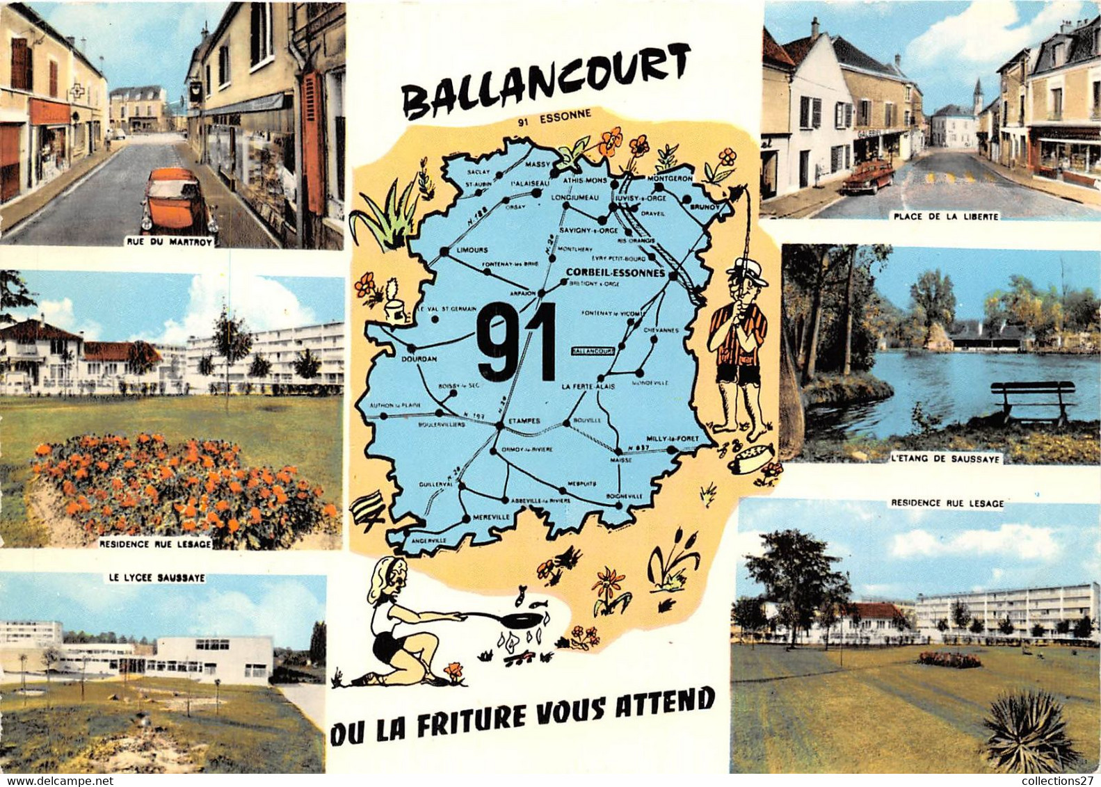 91-BALLANCOURT- MULTIVUES - Ballancourt Sur Essonne