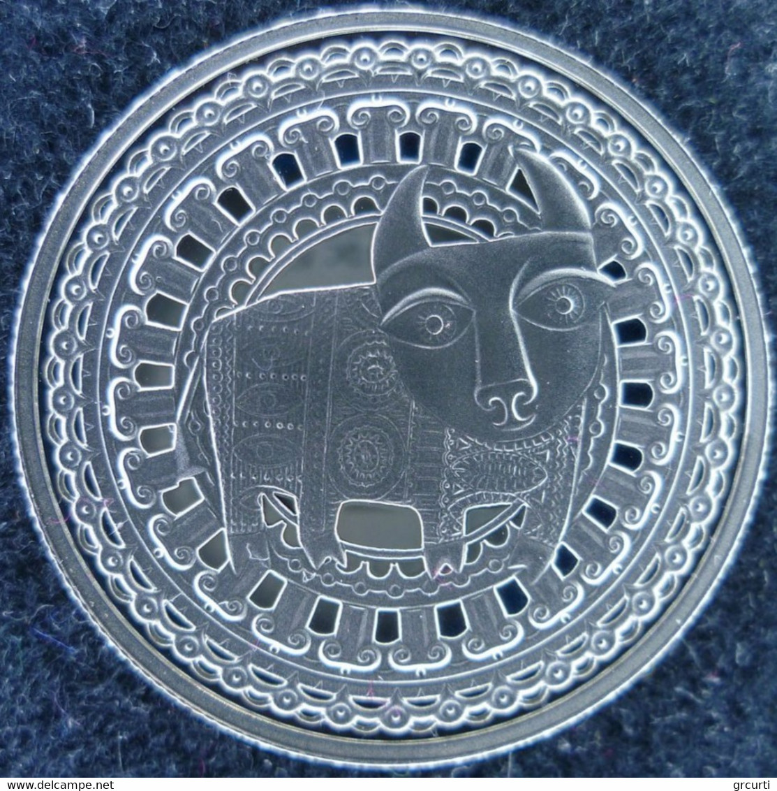 Belarus - 1 Rouble 2009 - Zodiac: Taurus - KM# 317 - Wit-Rusland