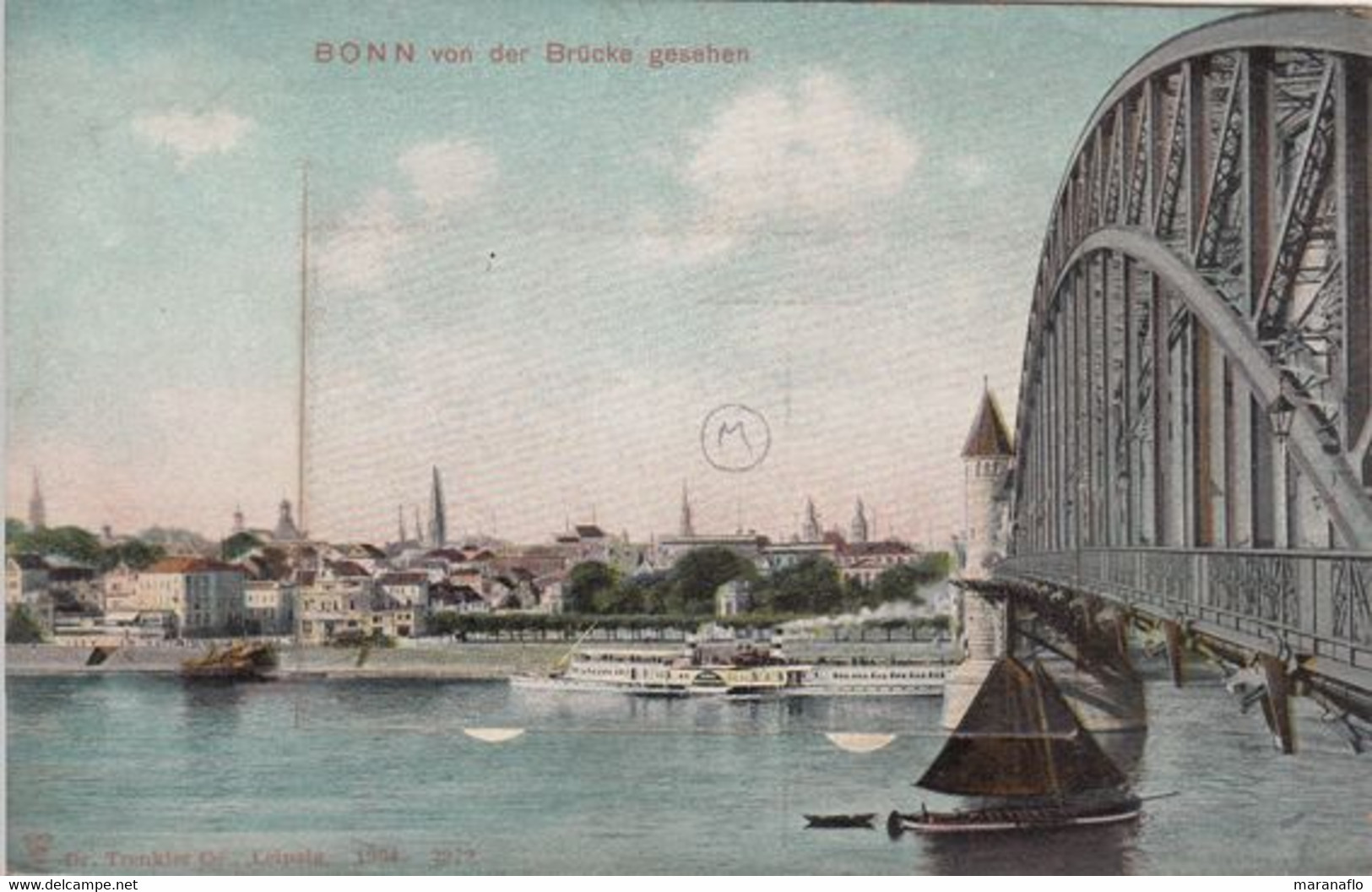 BONN Von Der Brucke Gesehen (carte Système) - Bonn