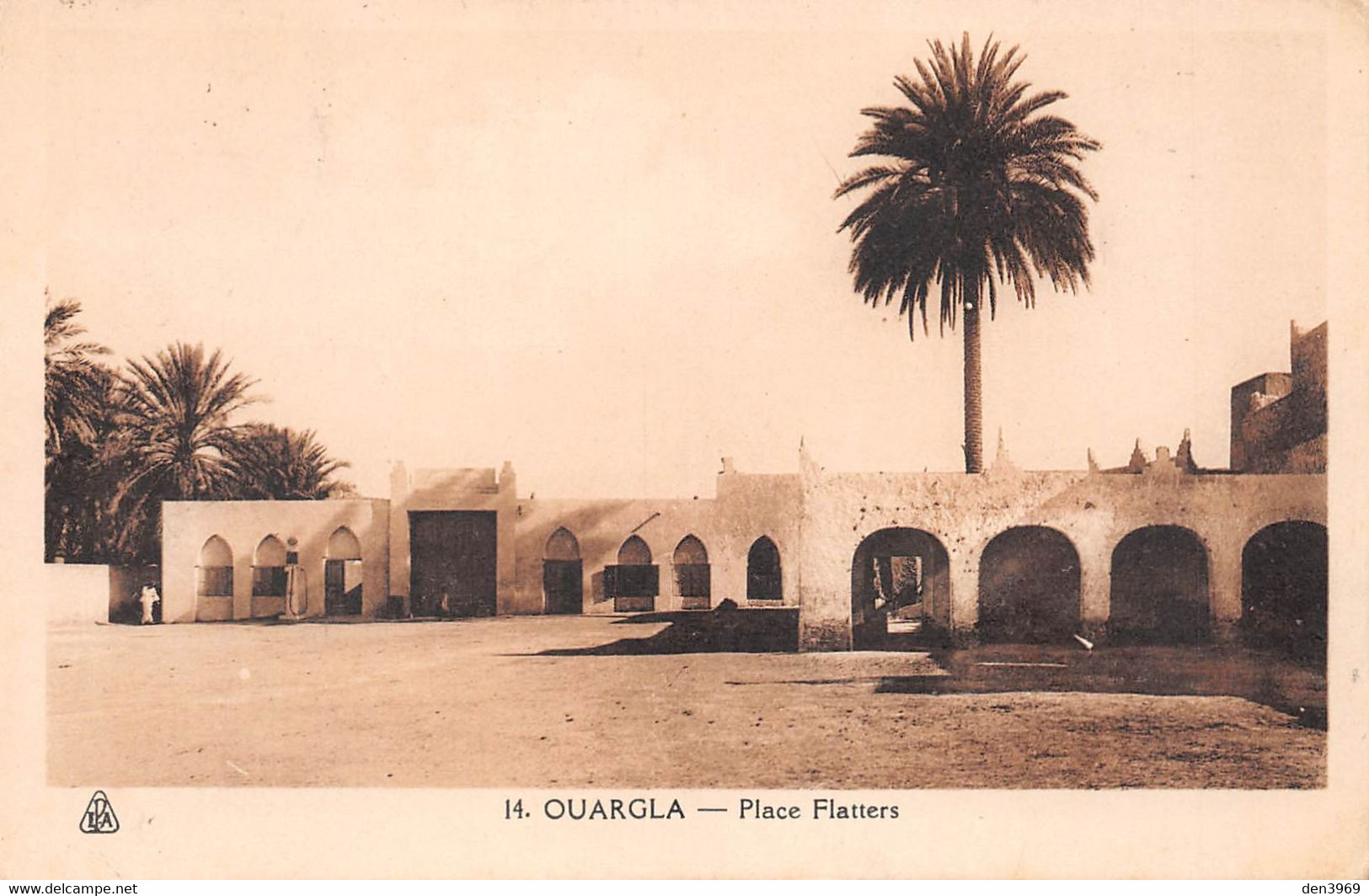 Algérie - OUARGLA - Place Flatters - Ouargla