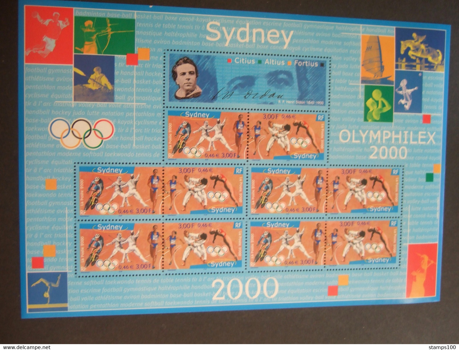 FRANCE  2000 OLYMPIC GAMES    (B58-460) - Zomer 2000: Sydney - Paralympics