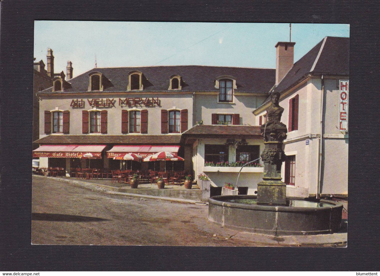 CPSM [58] Nièvre Chateau Chinon Hôtel Au Vieux Morvan - Chateau Chinon