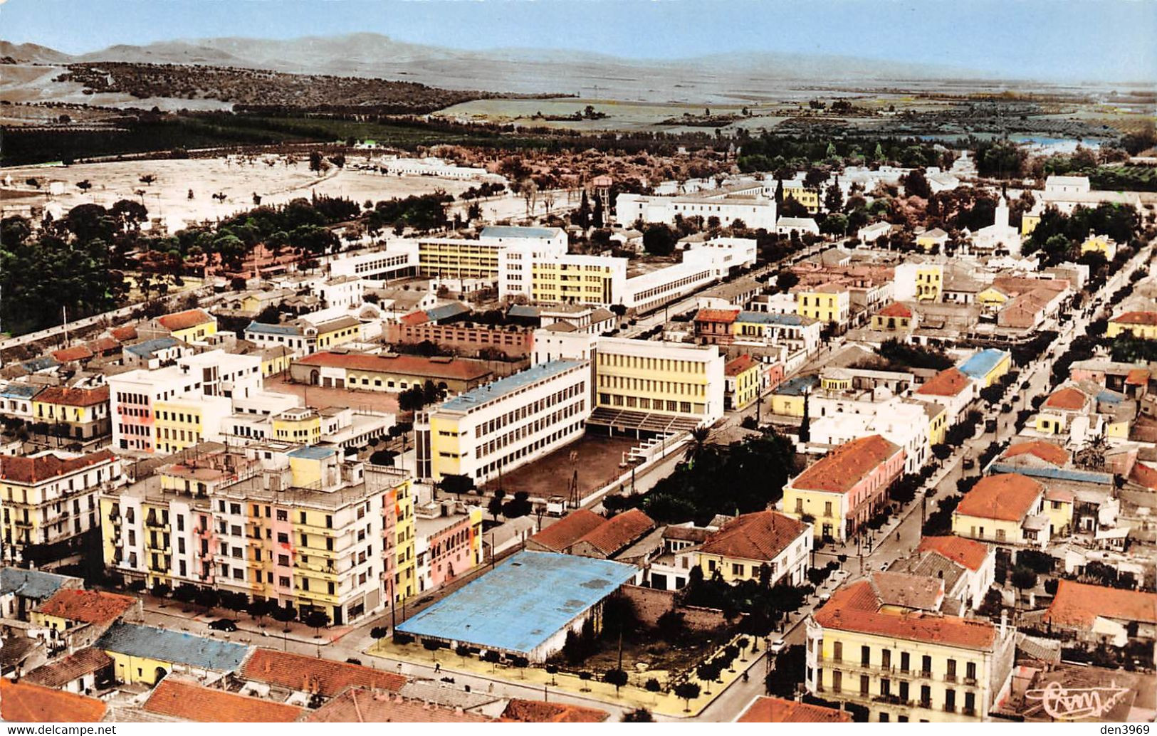 Algérie - ORLEANSVILLE (Chlef) - Vue Panoramique Aérienne - Côté Ouest Et Quartier Des Ecoles - Chlef (Orléansville)