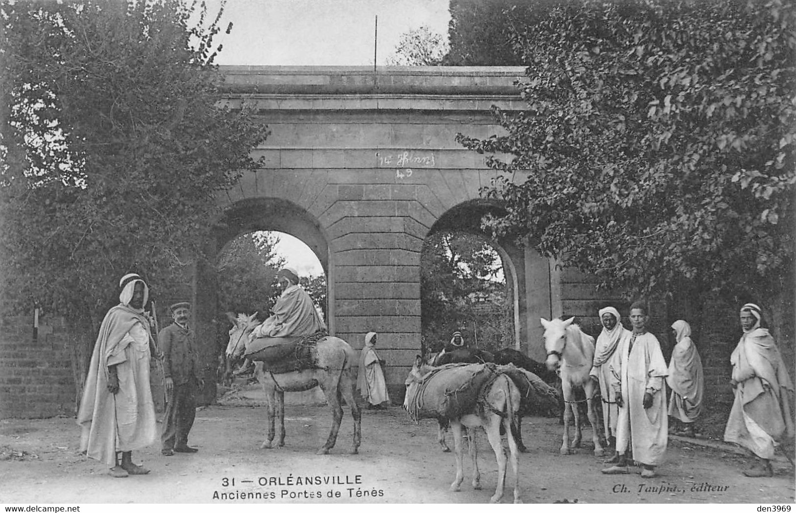 Algérie - ORLEANSVILLE (Chlef) - Anciennes Portes De Ténès - Anes - Chlef (Orléansville)