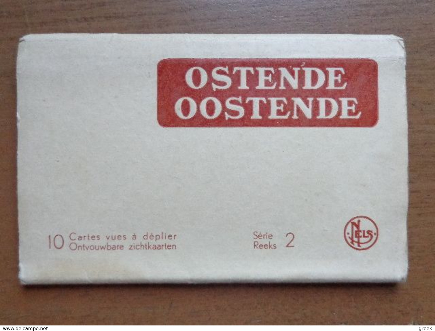 Mapje Met 9 Postkaarten Van Oostende (geen 10) -> Onbeschreven - Oostende