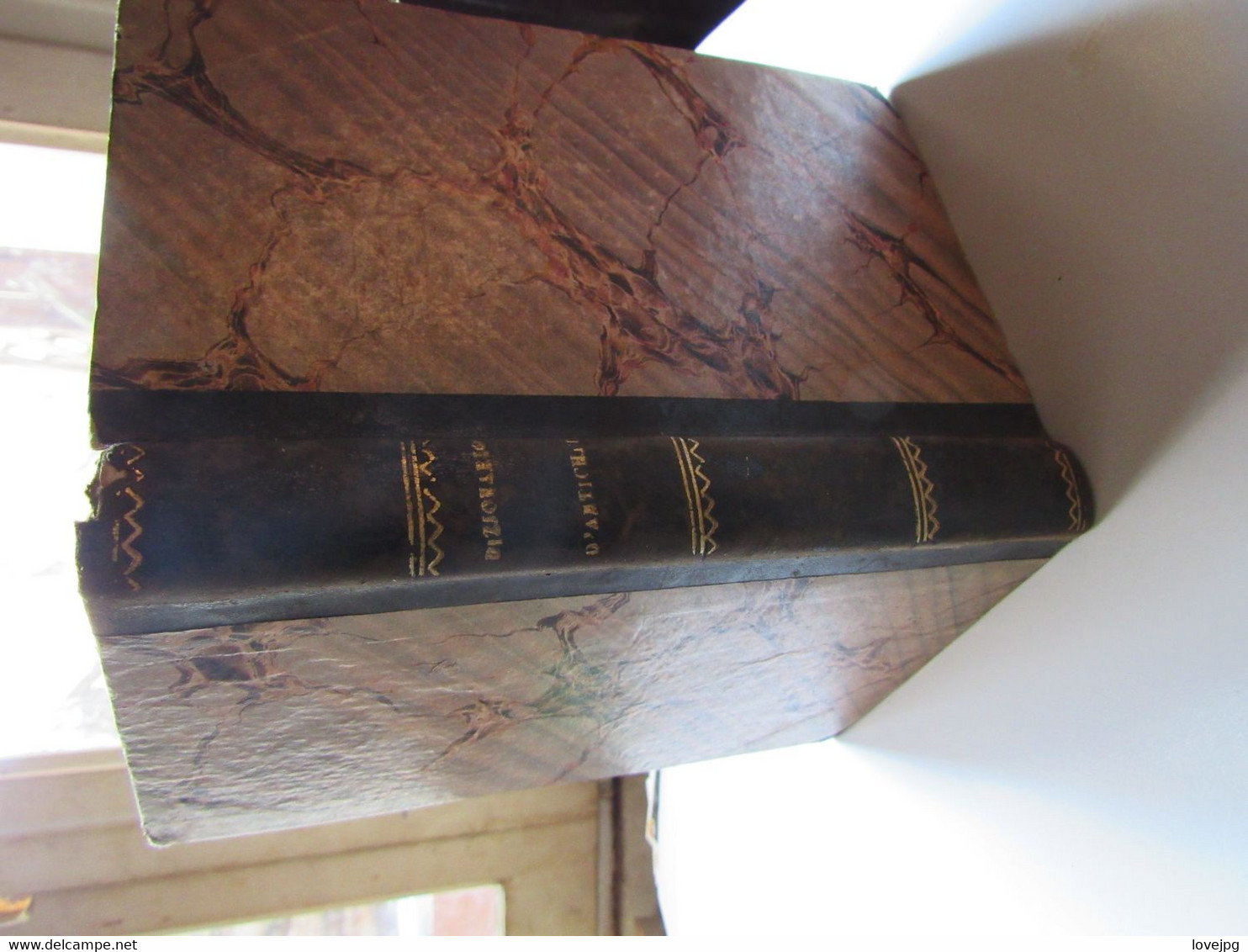 Livre Dizionario Compendioso D'antichita Monchablon 1783 - Old Books