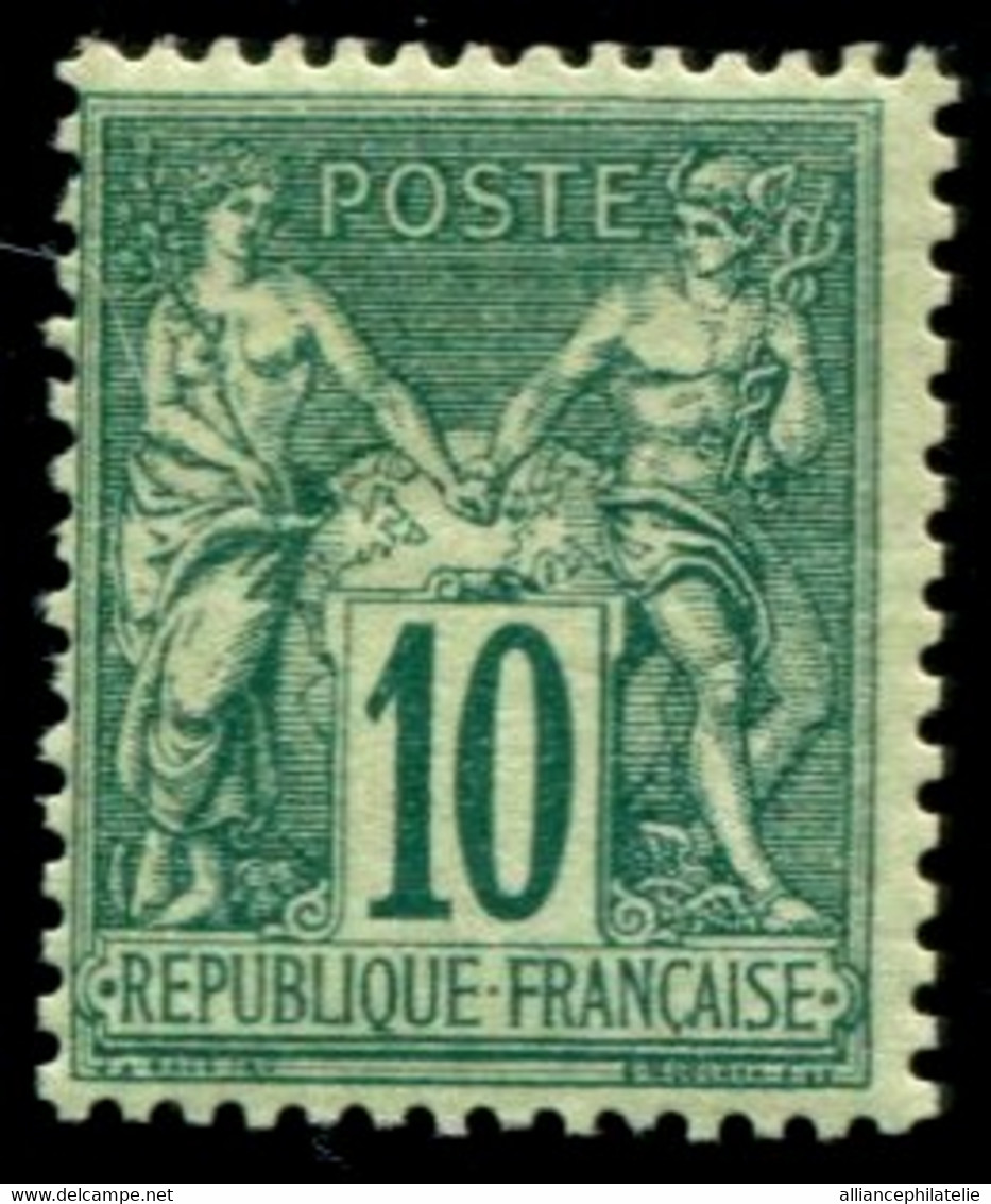 Lot N°C484 France N°76 Neuf * Qualité TB - 1876-1898 Sage (Tipo II)