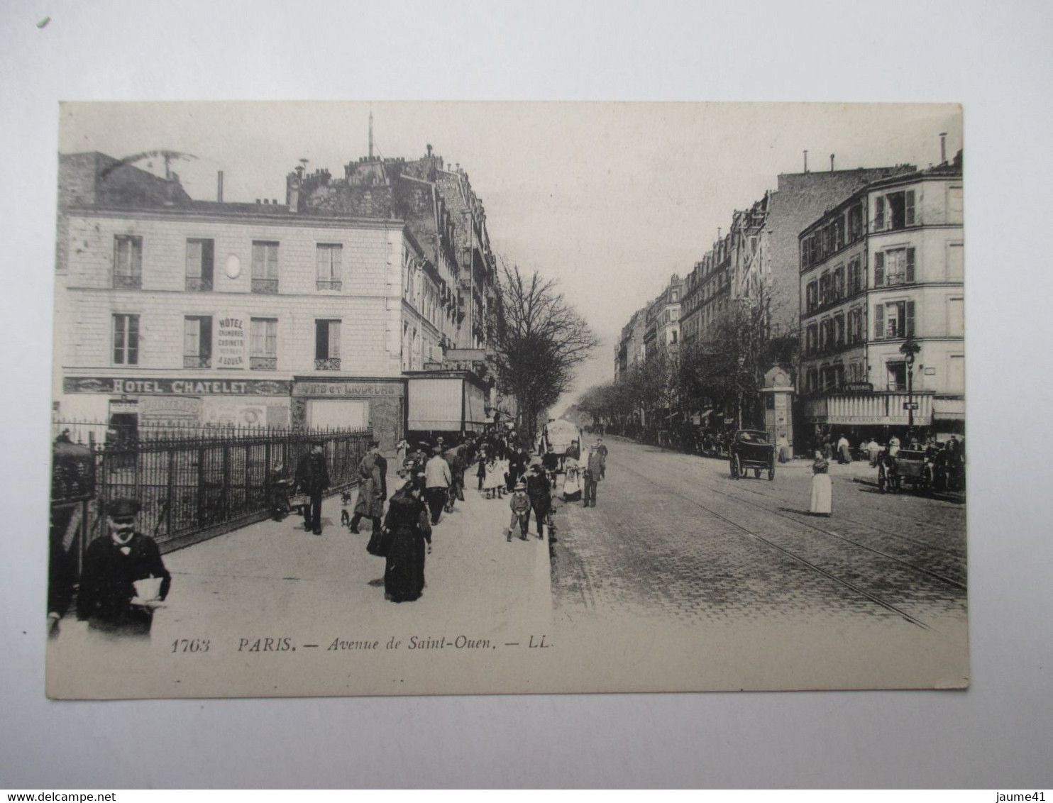 PARIS  -  AVENUE  DE  SAINT-OUEN       TTB - Otros & Sin Clasificación