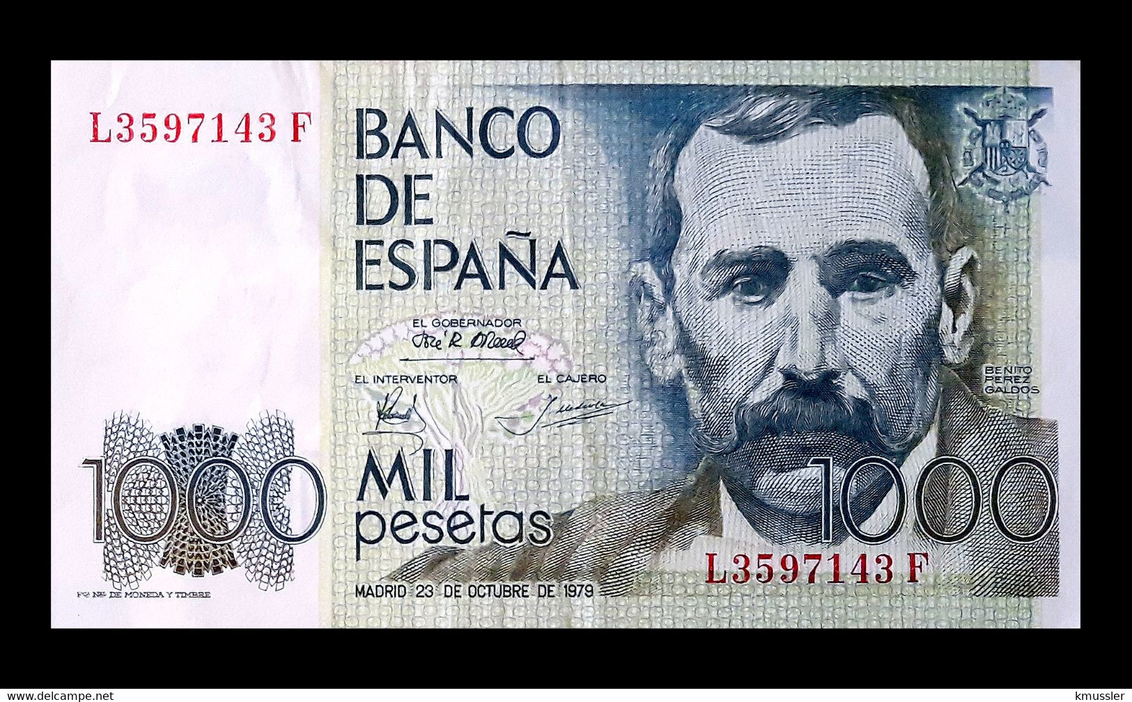 # # # Banknote Spanien (Spain) 1.000 Pesetas 1979 # # # - [ 4] 1975-… : Juan Carlos I