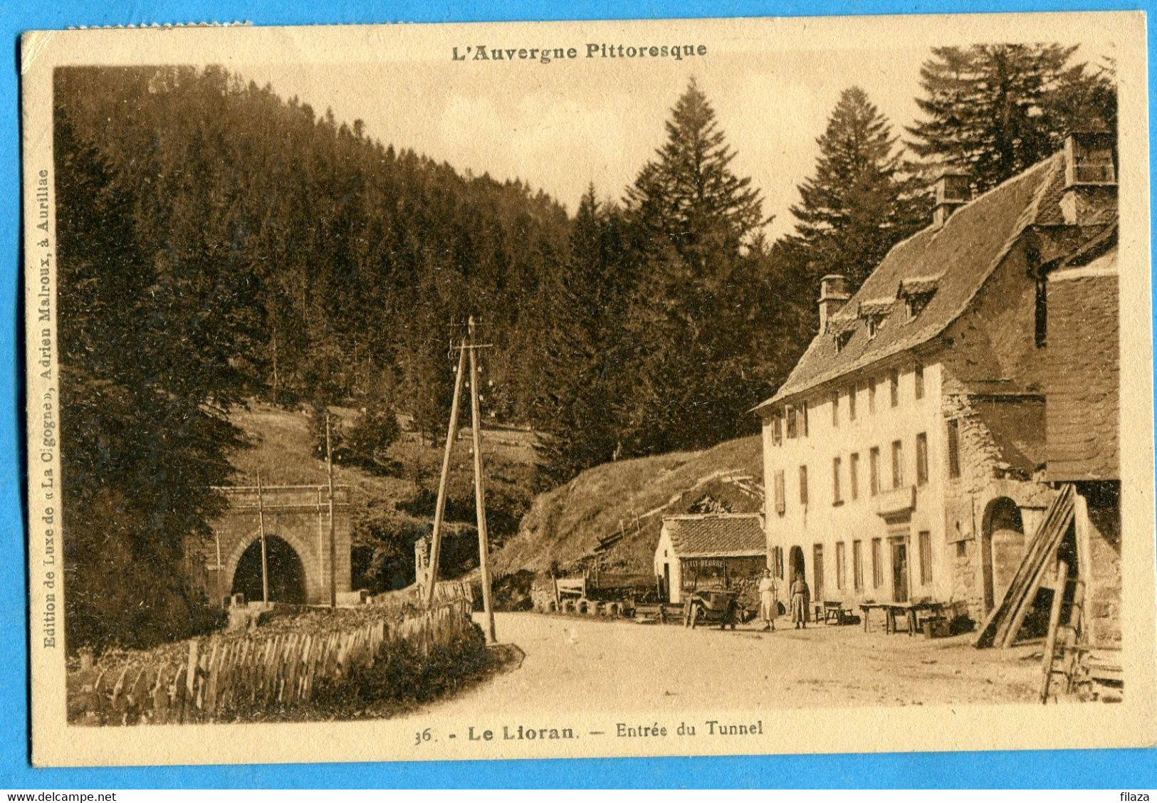 15 - Cantal - Le Lorian - Entree Du Tunnel  (N2745) - Autres & Non Classés