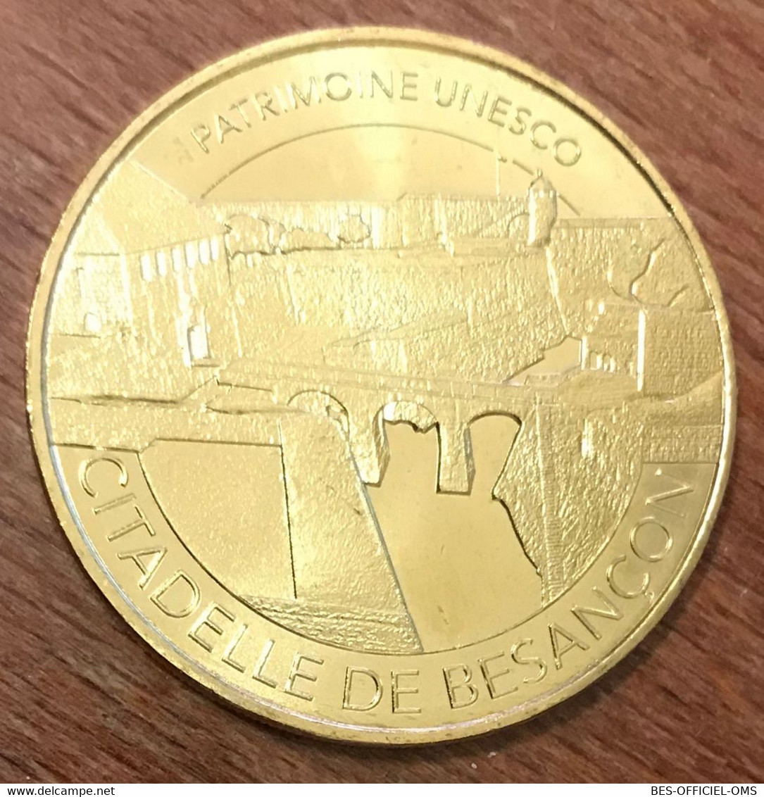 25 CITADELLE DE BESANÇON UNESCO MDP 2017 MEDAILLE SOUVENIR MONNAIE DE PARIS JETON TOURISTIQUE MEDALS COINS TOKENS - 2017