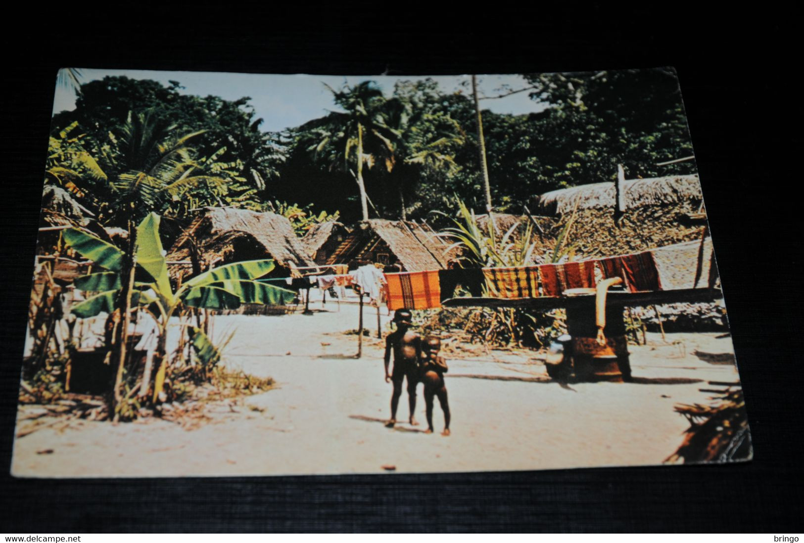 27077-                      SURINAME, BOSLANDDORP, VILLAGE IN WOOD DISTRICT - Surinam