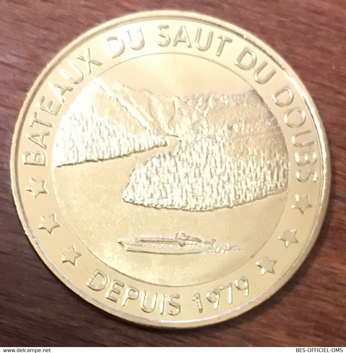 25 LE SAUT DU DOUBS CIGNE MDP 2019 MEDAILLE SOUVENIR MONNAIE DE PARIS JETON TOURISTIQUE MEDALS COINS TOKENS - 2019