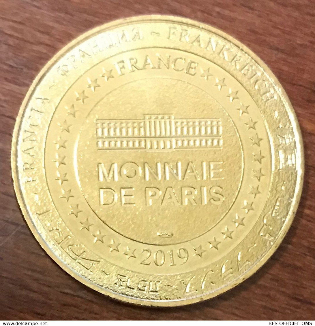 25 LE SAUT DU DOUBS CIGNE MDP 2019 MEDAILLE SOUVENIR MONNAIE DE PARIS JETON TOURISTIQUE MEDALS COINS TOKENS - 2019