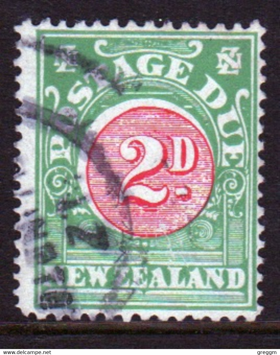 New Zealand 1925 Two Penny Postage Due Single Stamp. - Timbres-taxe