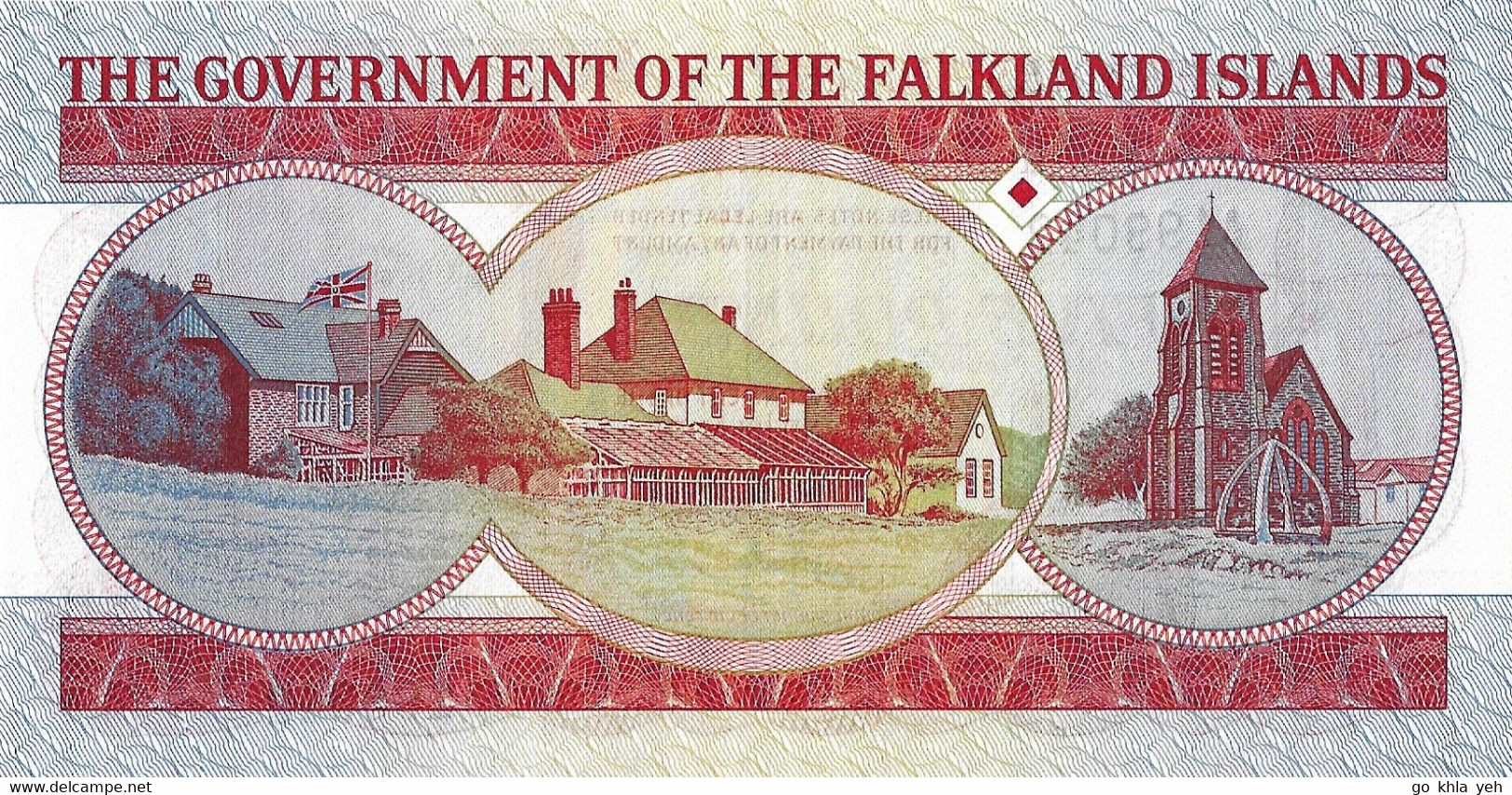 ILES FALKLAND 1983 5 Pound - P.12a  Neuf UNC - Islas Malvinas