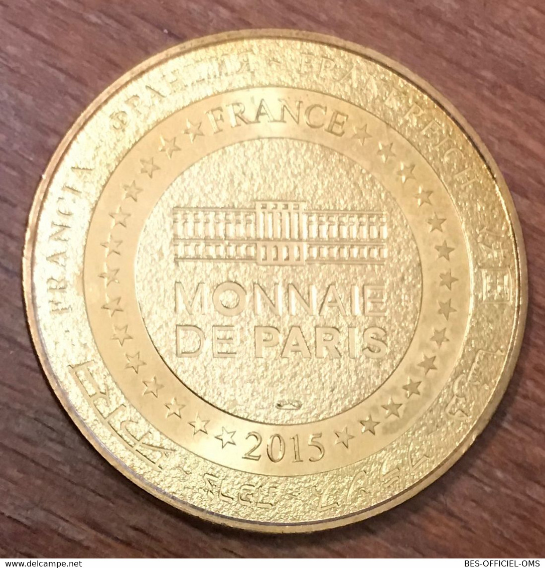 25 MONTBÉLIARD LA VACHE MÉDAILLE SOUVENIR MONNAIE DE PARIS 2015 JETON TOURISTIQUE MEDALS COINS TOKENS - 2015