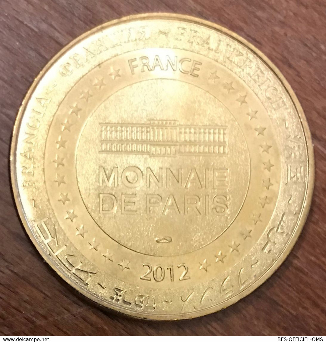 25 MONTBÉLIARD CITÉ DES PRINCES MDP 2012 MONNAIE DE PARIS JETON TOURISTIQUE MEDALS COINS TOKENS - 2012