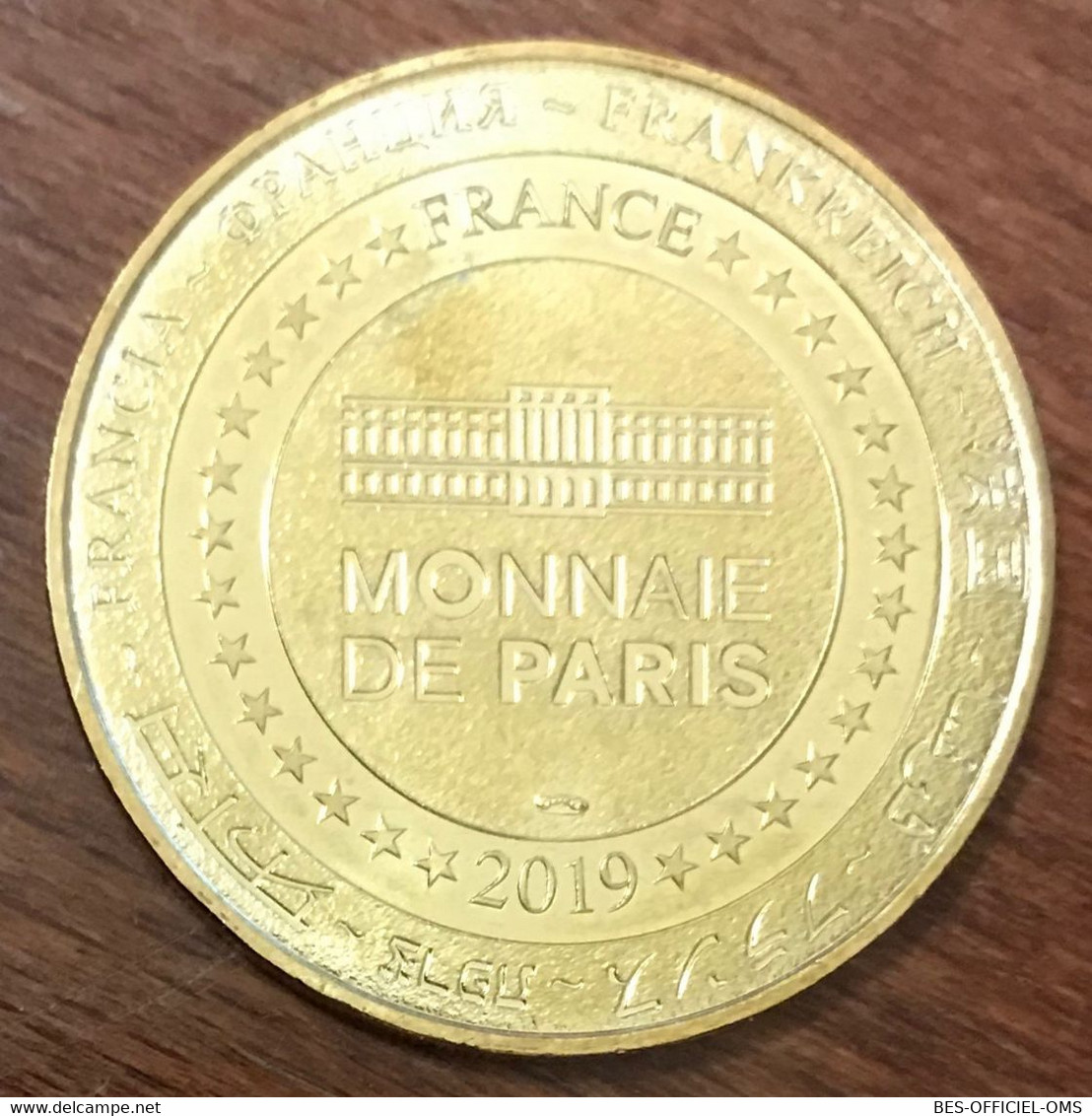 25 ORMANS MUSÉE COURBET MDP 2019 MÉDAILLE SOUVENIR MONNAIE DE PARIS JETON TOURISTIQUE MEDALS COINS TOKENS - 2019