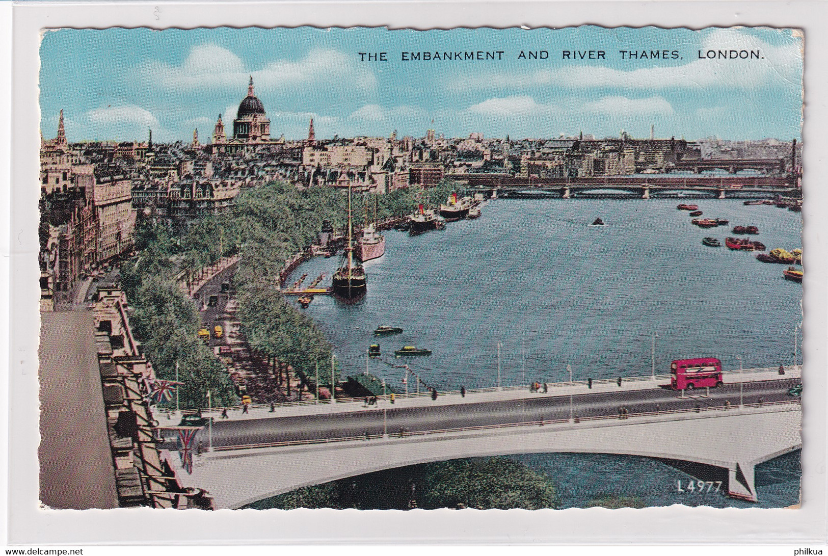 The Embankment And River Thames, London - River Thames