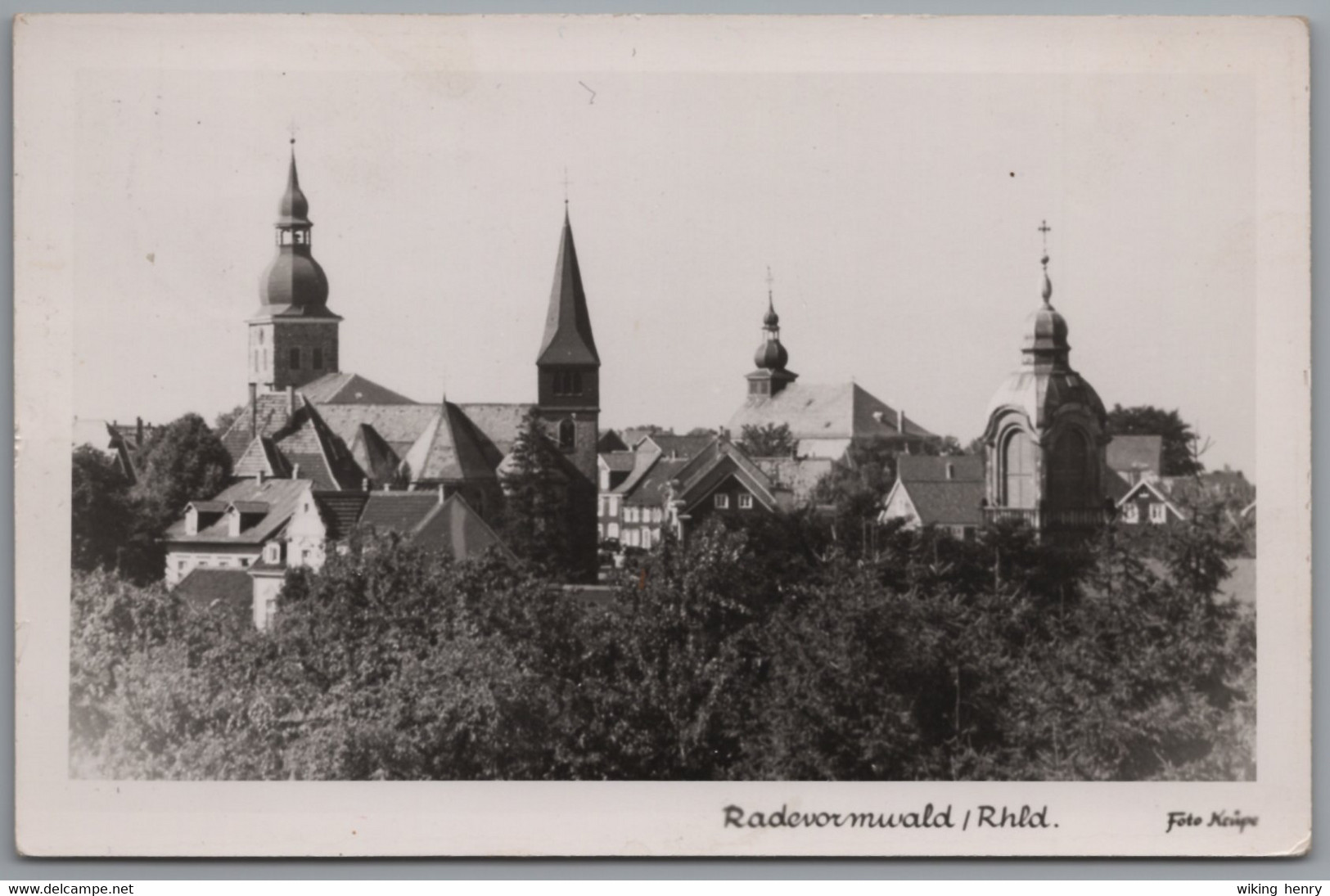 Radevormwald - S/w Ortsansicht 1 - Radevormwald