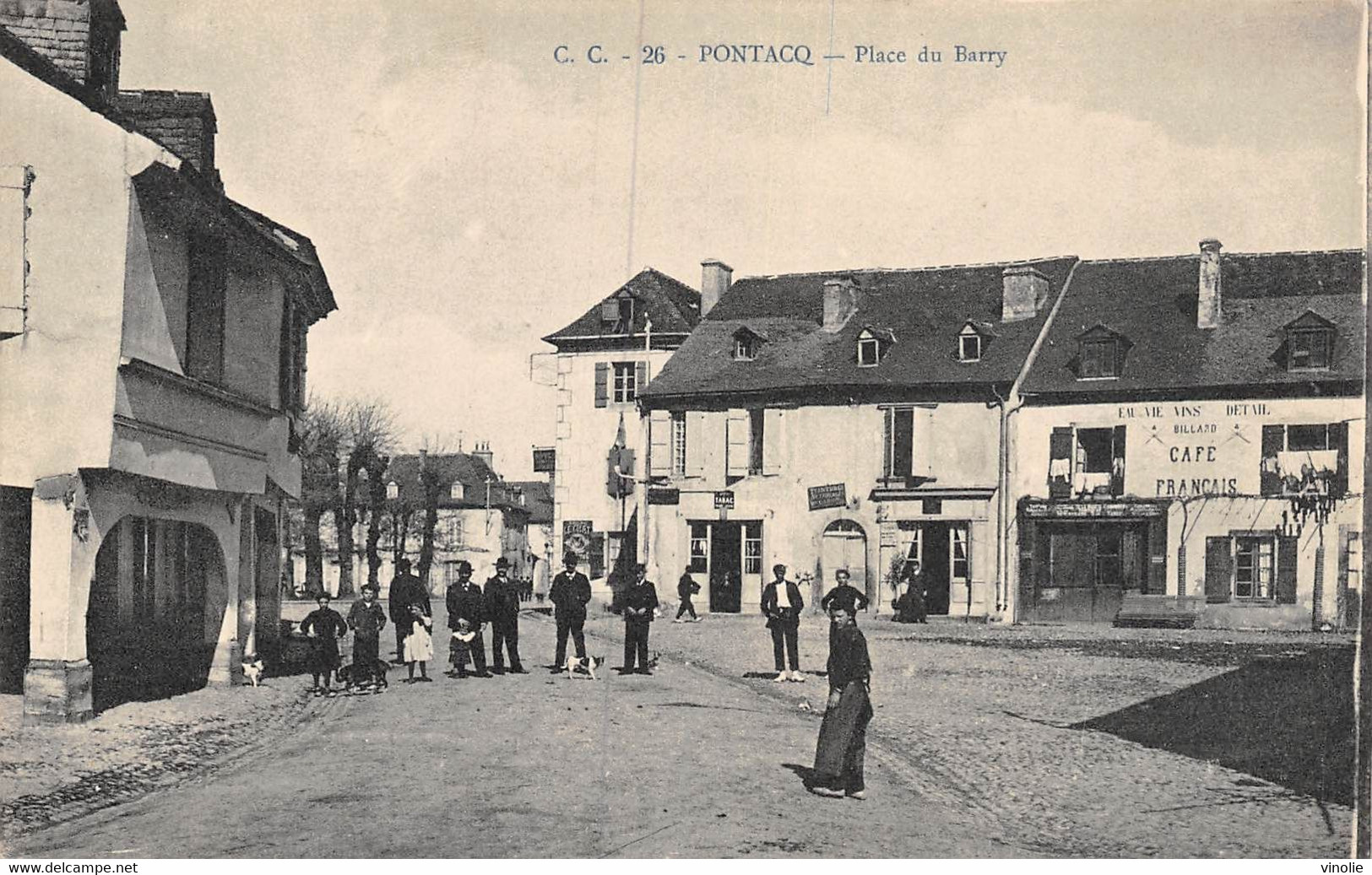 21-1562 : PONTACQ. PLACE DU BARRY - Pontacq