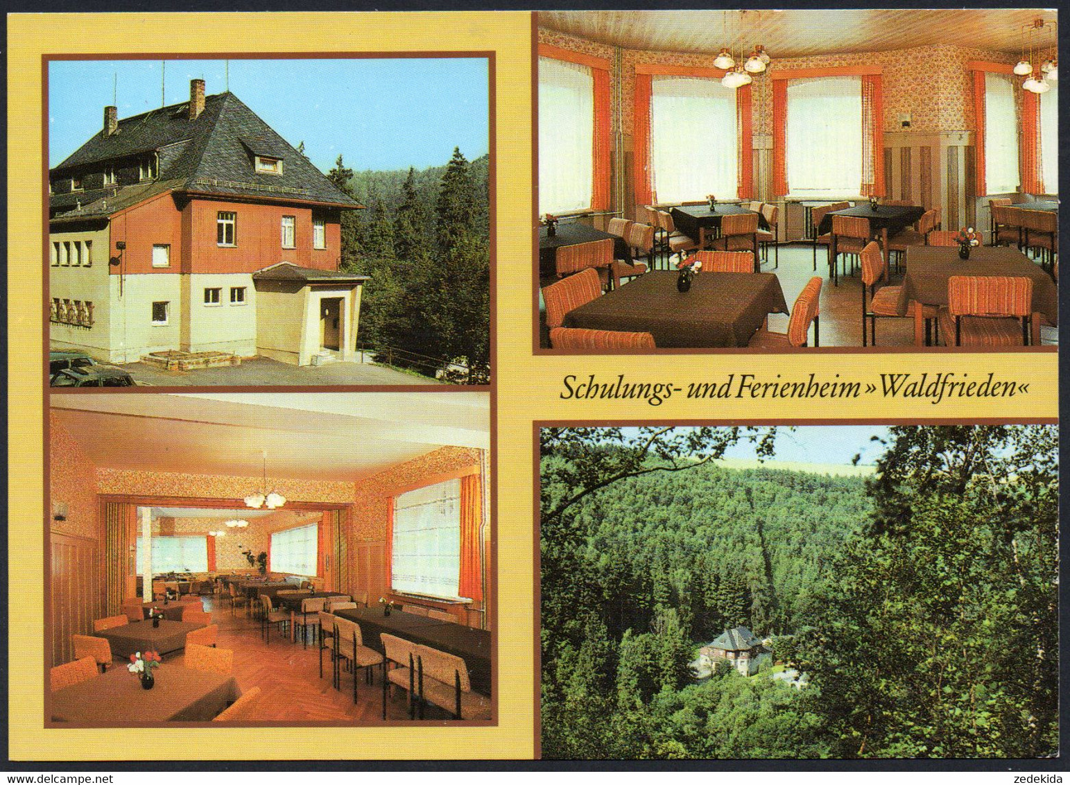 E6554 - TOP Reichenbach Ferienheim Waldfrieden - Bild Und Heimat Reichenbach - Reichenbach I. Vogtl.