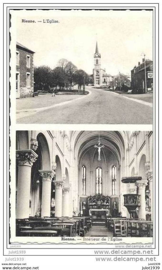 RIENNE ..--  L' Eglise ..-- Intérieur De L' Eglise . - Gedinne